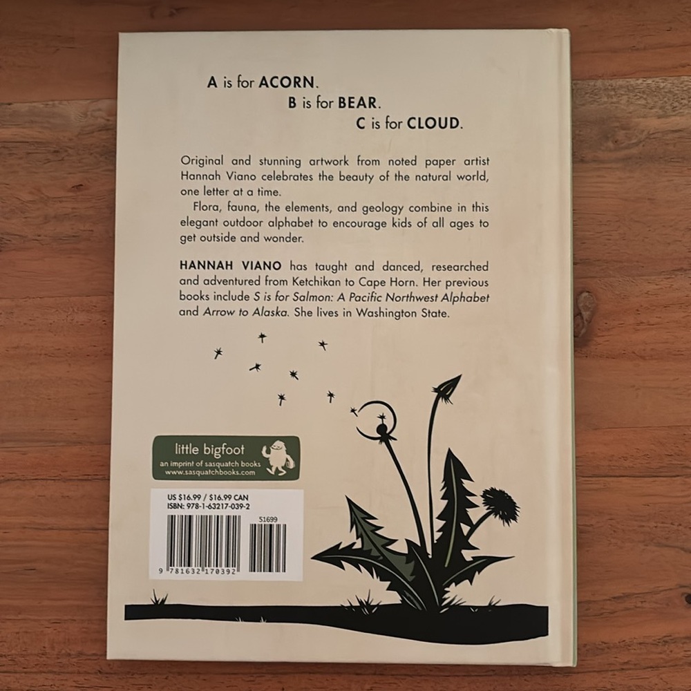 B is for Bear by Hannah Viano alphabet book PNW - Picture 2 of 8